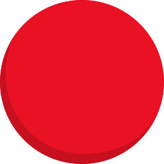 red circle on platform Skype