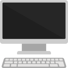desktop computer on platform Skype