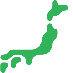 map of Japan on platform Skype