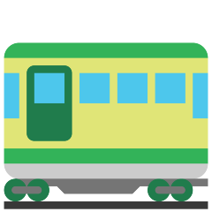 railway car on platform Skype