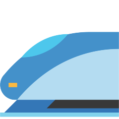 high-speed train on platform Skype