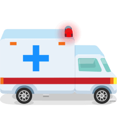 ambulance on platform Skype