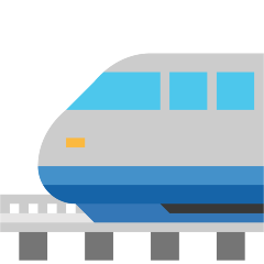monorail on platform Skype