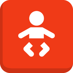 baby symbol on platform Skype