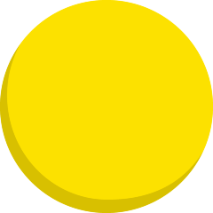 yellow circle on platform Skype