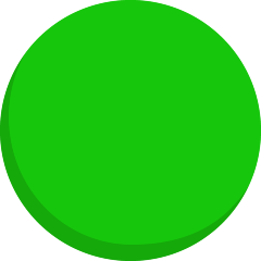 green circle on platform Skype