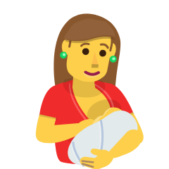 breast-feeding on platform Skype