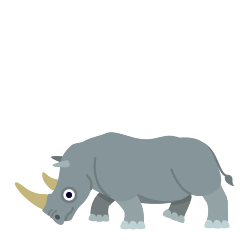 rhinoceros on platform Skype