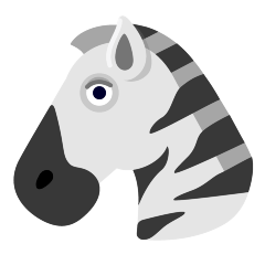 zebra on platform Skype