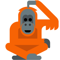 orangutan on platform Skype