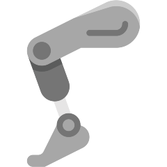 mechanical leg on platform Skype