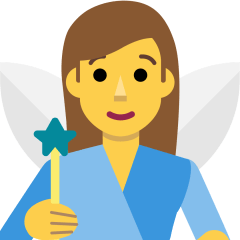 woman fairy on platform Skype