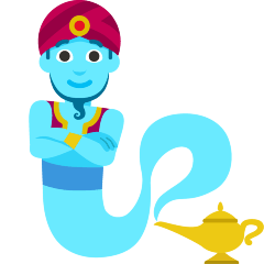 man genie on platform Skype