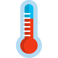 thermometer on platform Skype