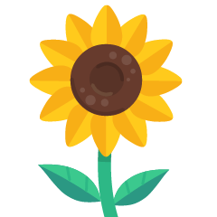 sunflower on platform Skype