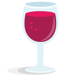 wine glass on platform Skype