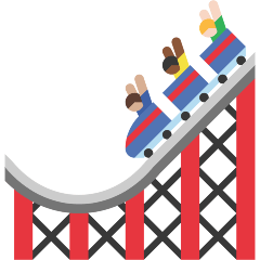 roller coaster on platform Skype