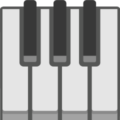 musical keyboard on platform Skype