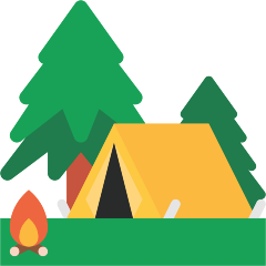 camping on platform Skype