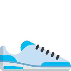 athletic shoe on platform Skype