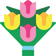 bouquet on platform Skype