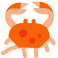 crab on platform Skype