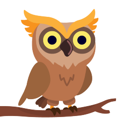 owl on platform Skype