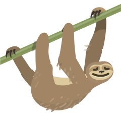 sloth on platform Skype