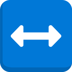 left-right arrow on platform Skype