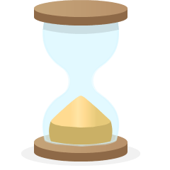 hourglass on platform Skype