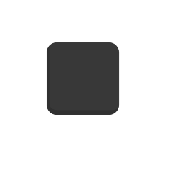 black medium square on platform Skype