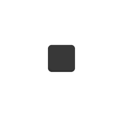 black medium-small square on platform Skype
