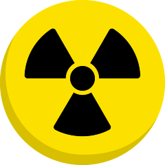 radioactive sign on platform Skype