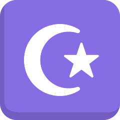star and crescent on platform Skype