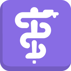 medical symbol on platform Skype