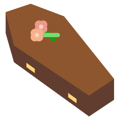 coffin on platform Skype
