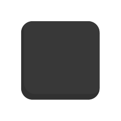 black large square on platform Skype