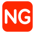 NG button on platform Softbank
