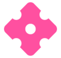diamond with a dot on platform Softbank
