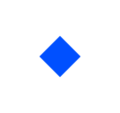 small blue diamond on platform Softbank