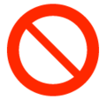 prohibited on platform Softbank