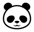 panda face on platform Softbank