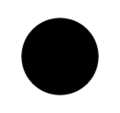 black circle on platform Softbank