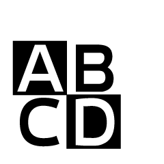 input latin uppercase on platform Symbola