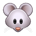 mouse face on platform Telegram