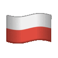 flag: Poland on platform Telegram