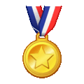 sports medal on platform Telegram