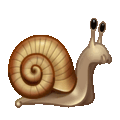 snail on platform Telegram