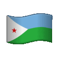 flag: Djibouti on platform Telegram