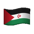 flag: Western Sahara on platform Telegram